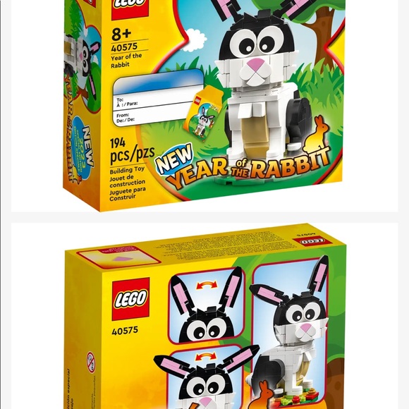 Lego Rabbit (New) - Picture 2 of 3